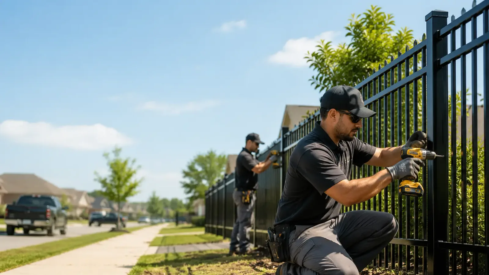 Metal Fence Installation in Hewitt, TX